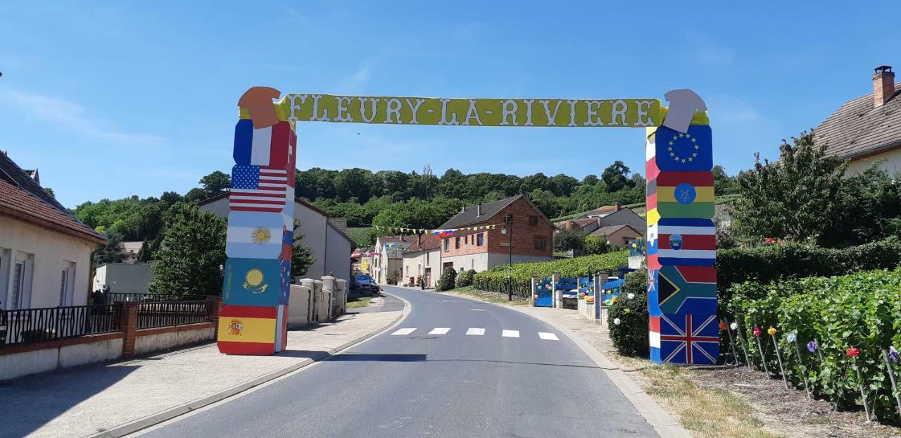 Flor'Ever En Champagne Fleury-la-Riviere エクステリア 写真