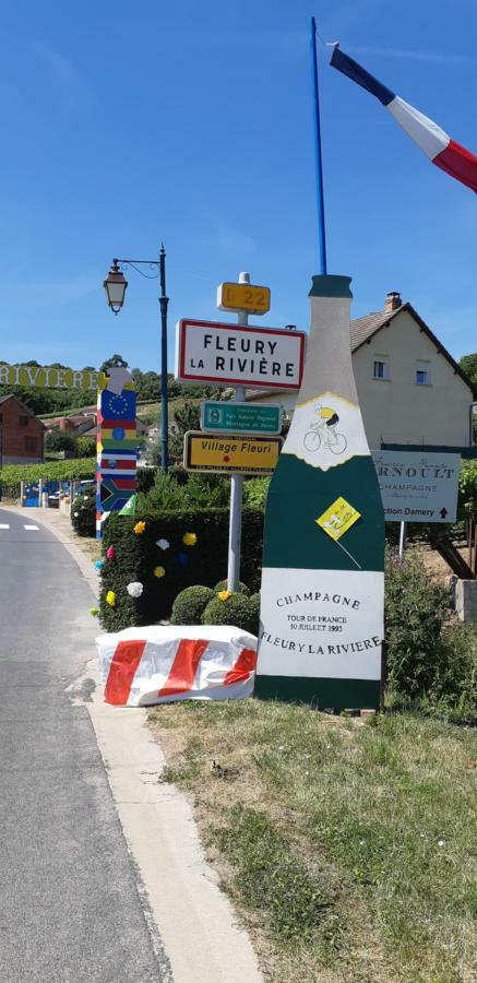 Flor'Ever En Champagne Fleury-la-Riviere エクステリア 写真